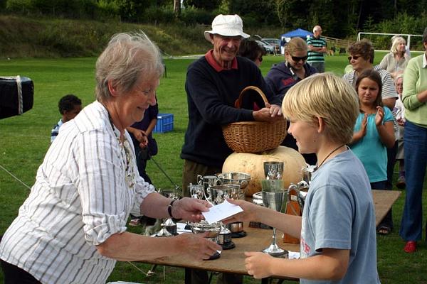 Olly Daley won the children's bowling.jpg